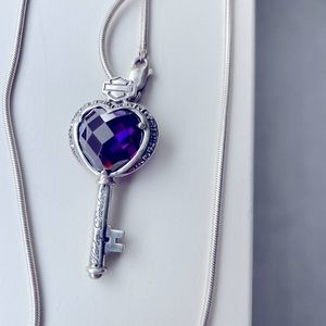 Key/Heart Harley Davidson Necklace